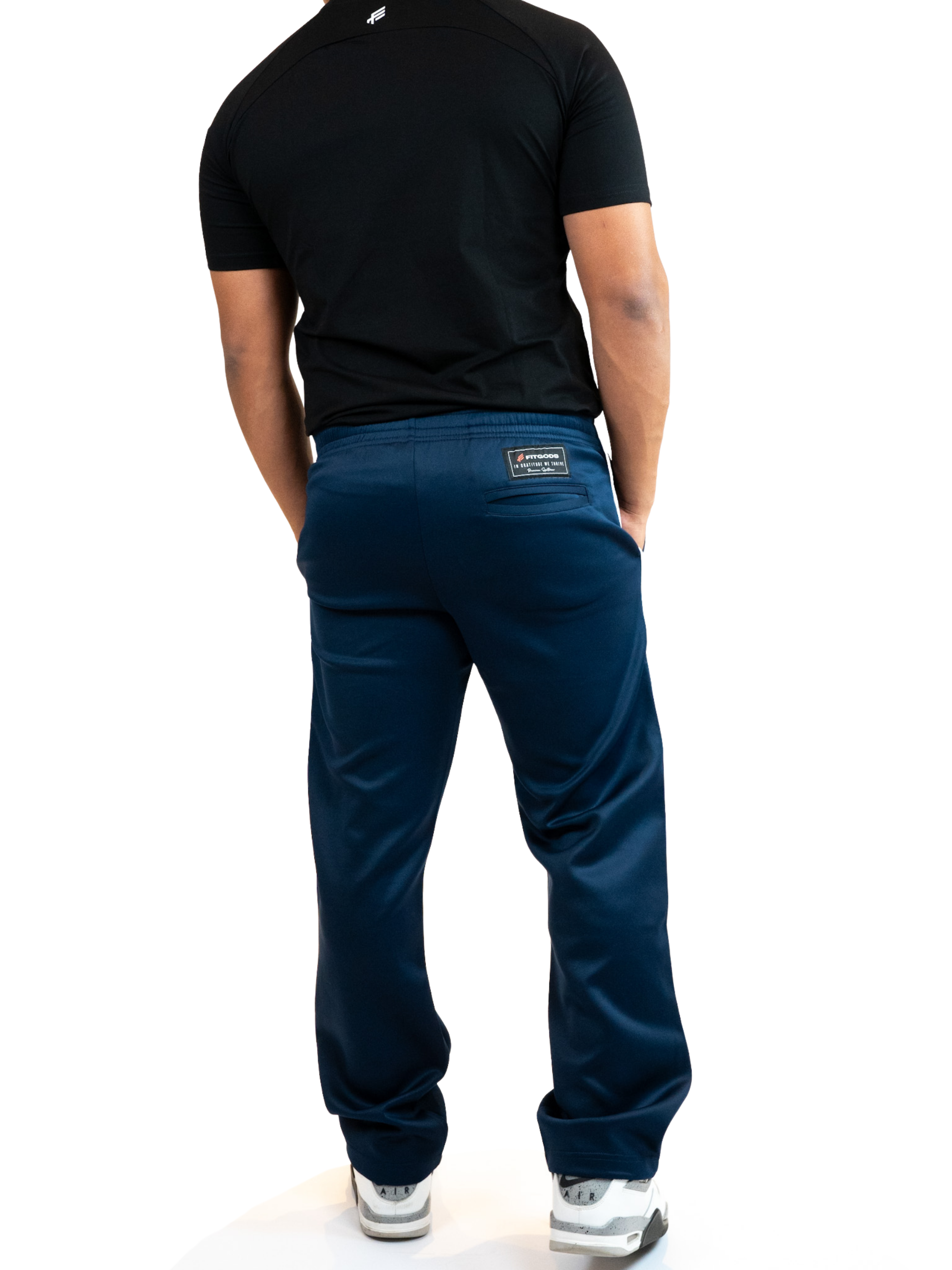Men's Relaxed Sweatpants - Navy Blue