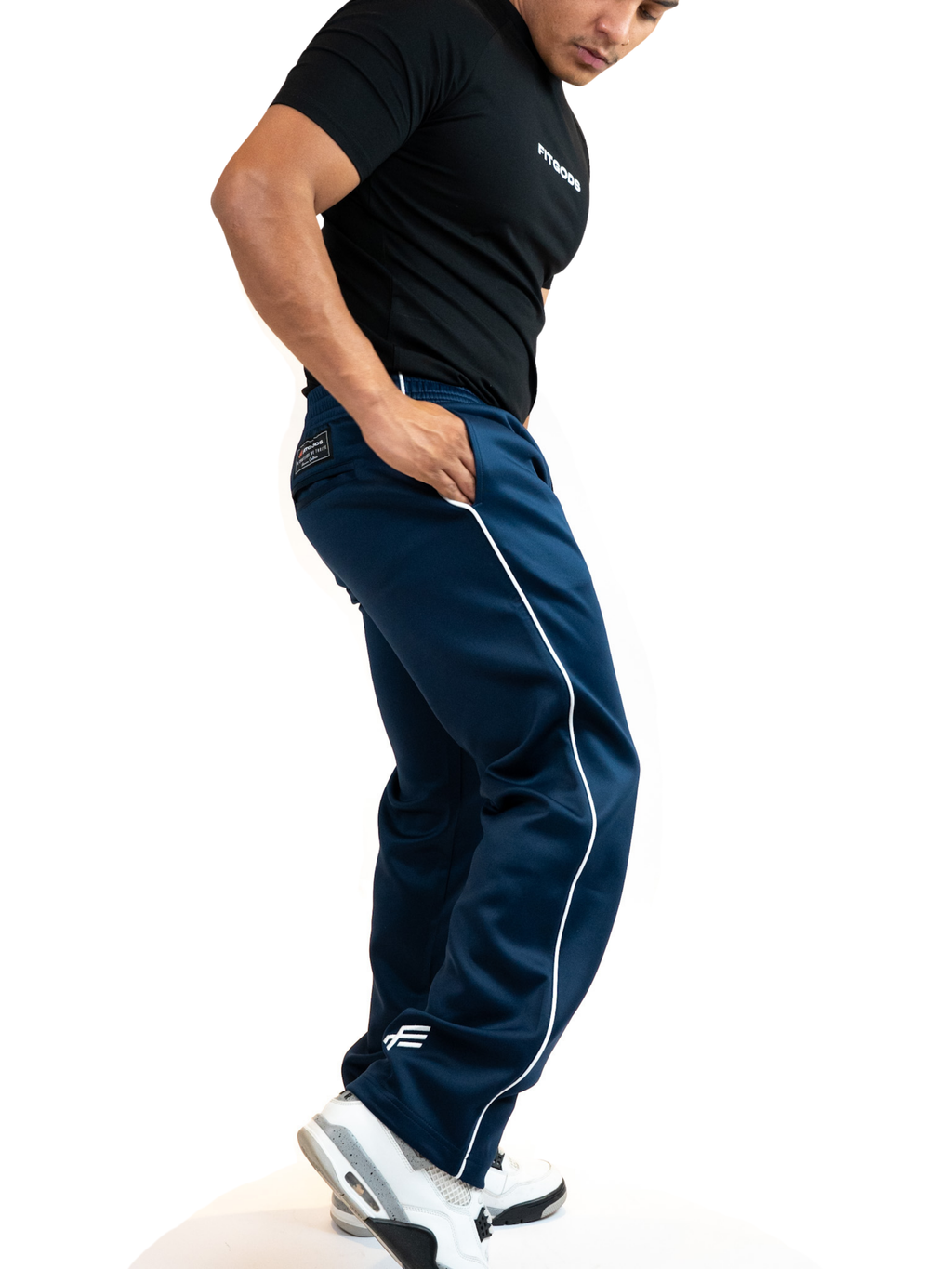 Men's Relaxed Sweatpants - Navy Blue