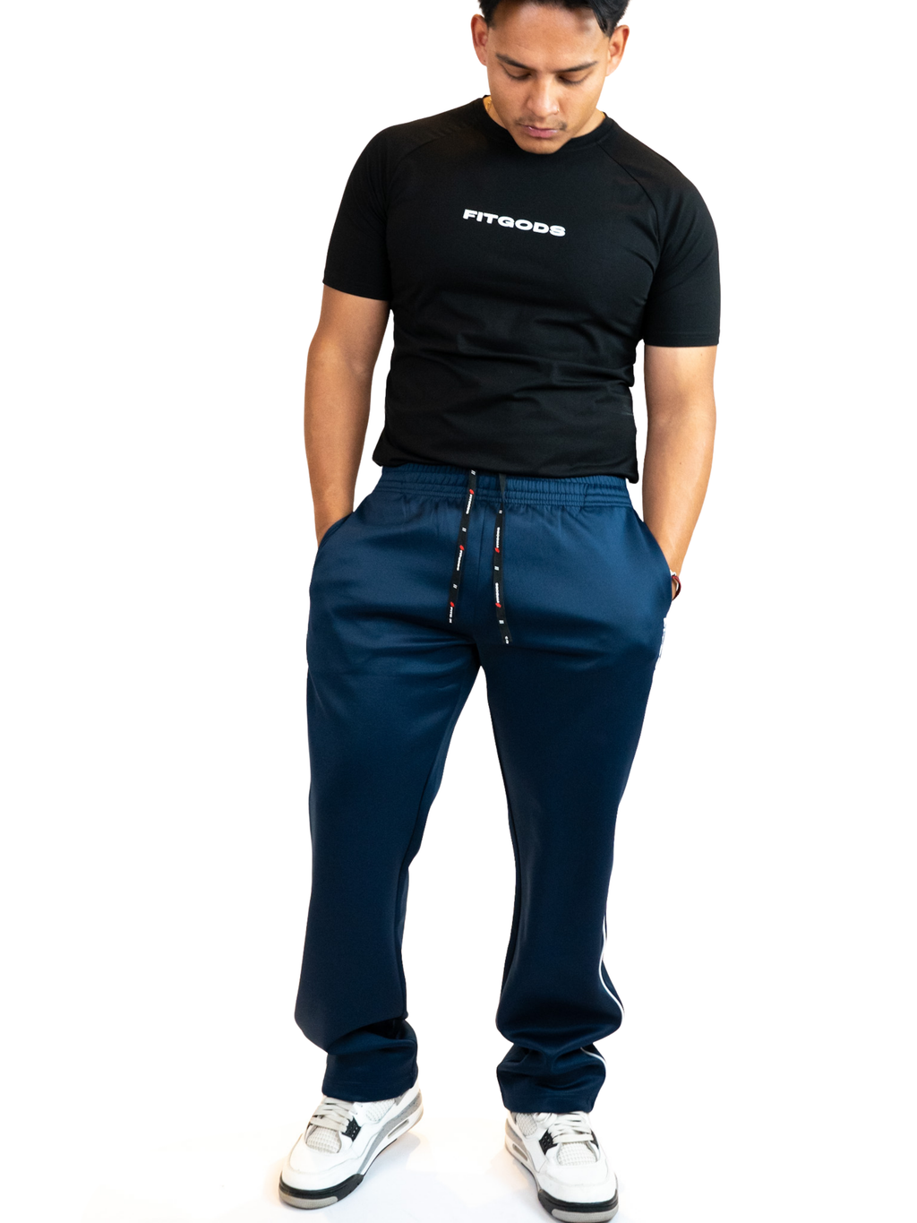 Men's Relaxed Sweatpants - Navy Blue