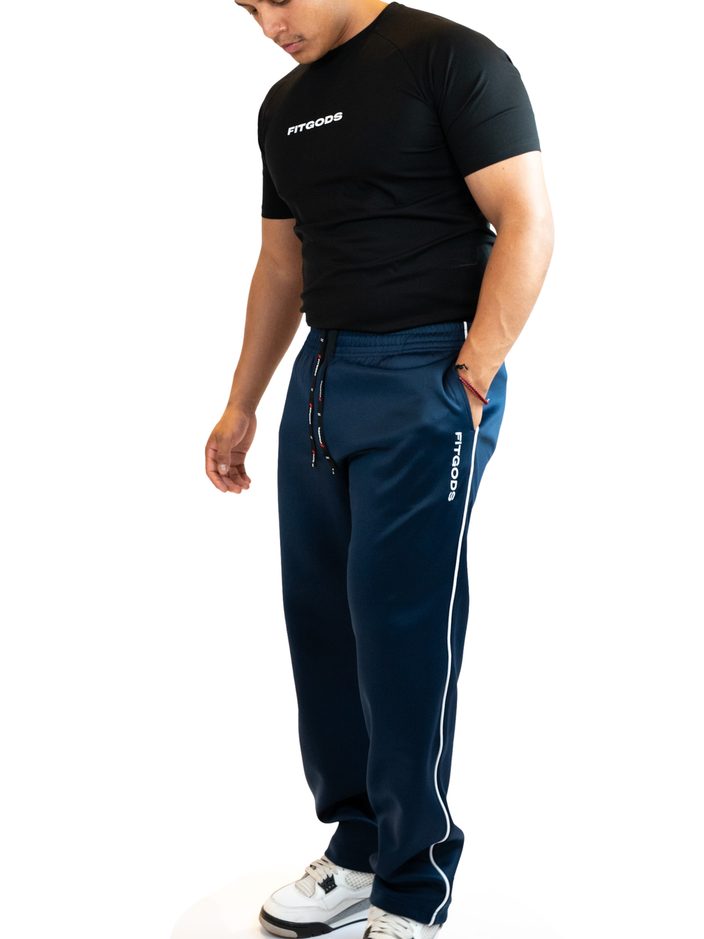 Men's Relaxed Sweatpants - Navy Blue
