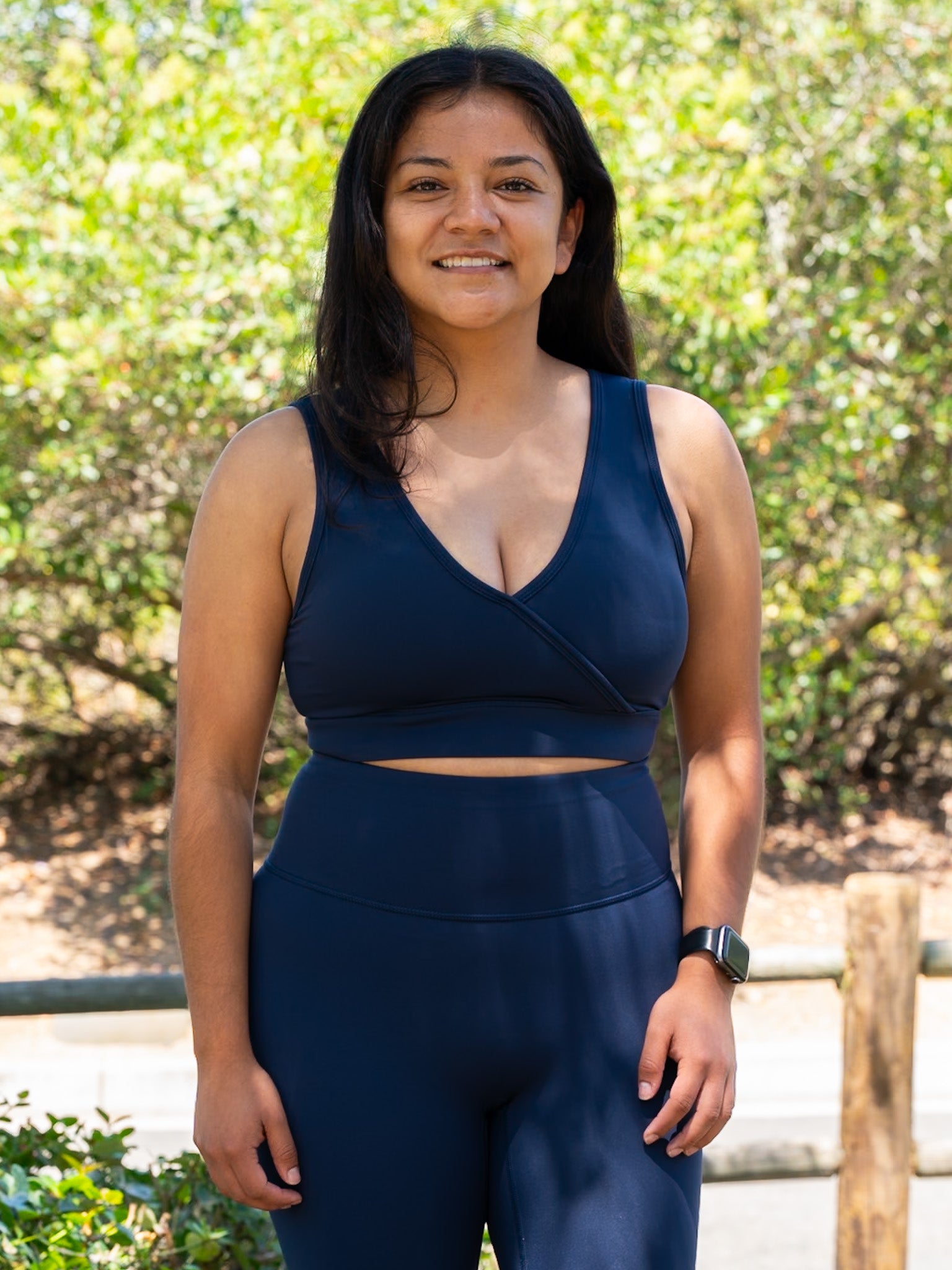 Performance Sports Bra - Navy Blue