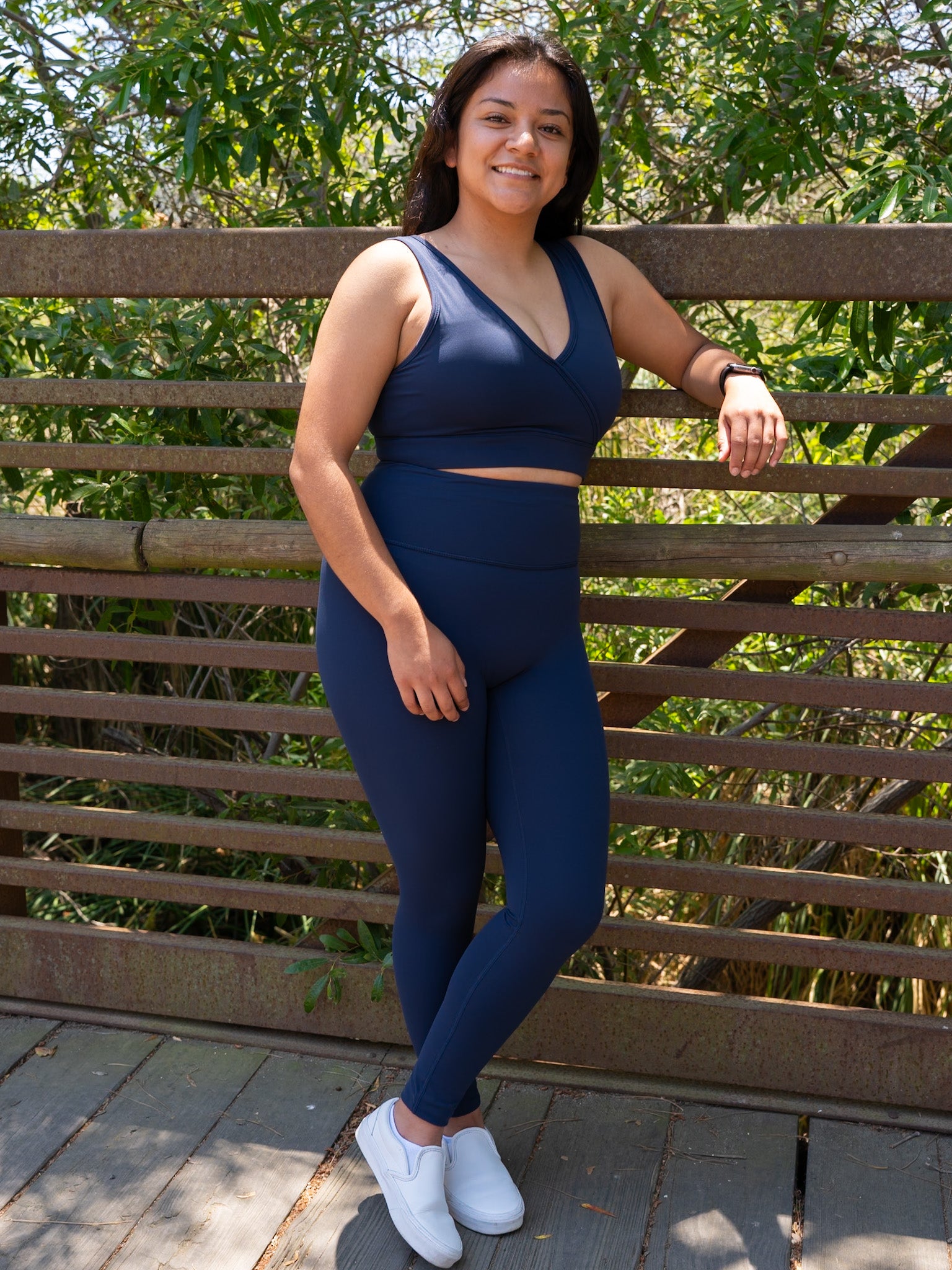 Performance Leggings - Navy Blue