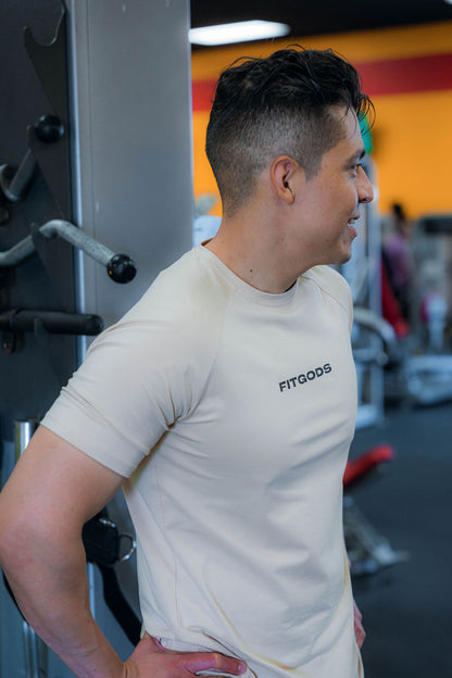 Performance Short Sleeve Tee - Desert Sand