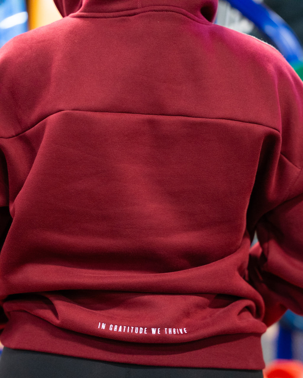 Unisex Winter Hoodie - Burgundy