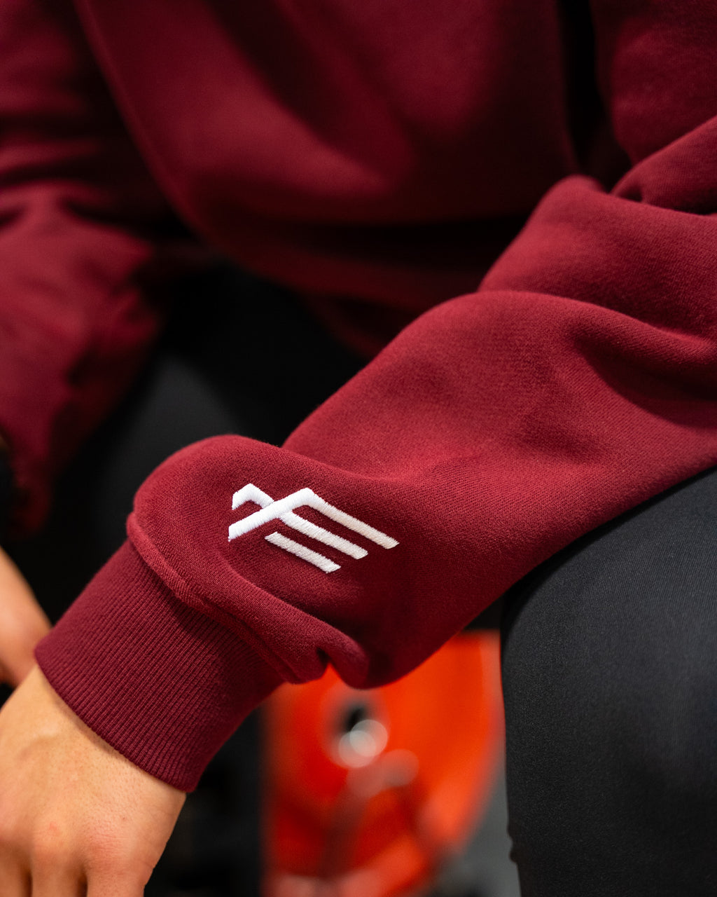 Unisex Winter Hoodie - Burgundy