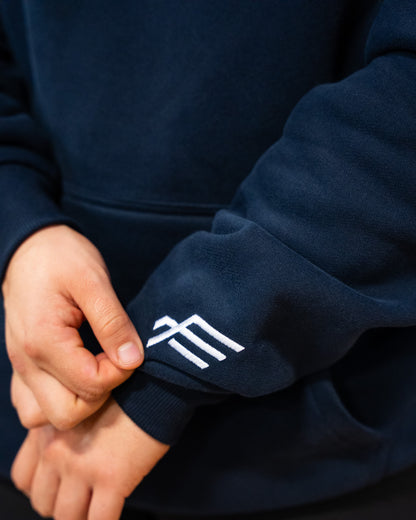 Unisex Winter Hoodie - Navy Blue