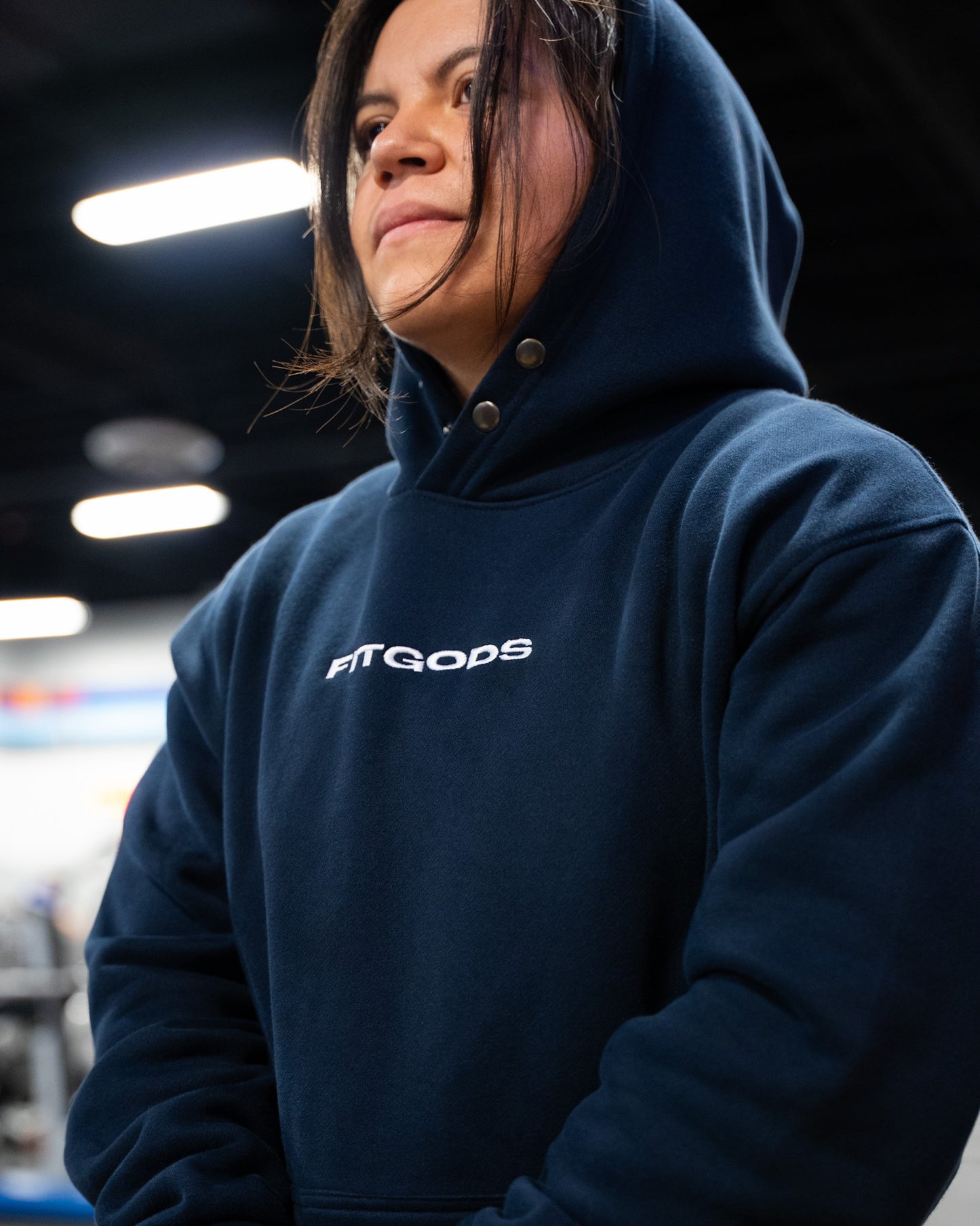Unisex Winter Hoodie - Navy Blue