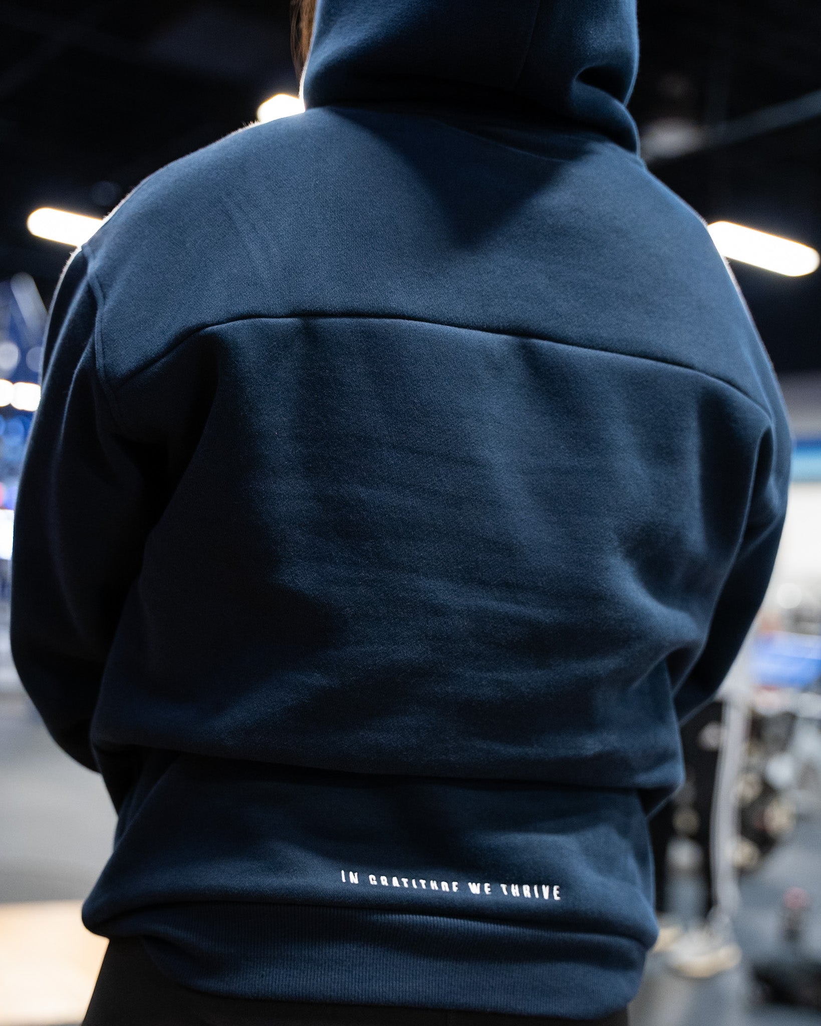 Unisex Winter Hoodie - Navy Blue
