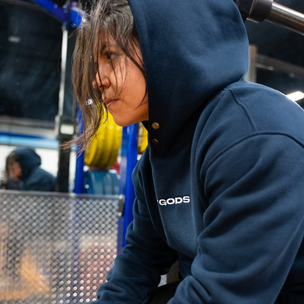 Unisex Winter Hoodie - Navy Blue