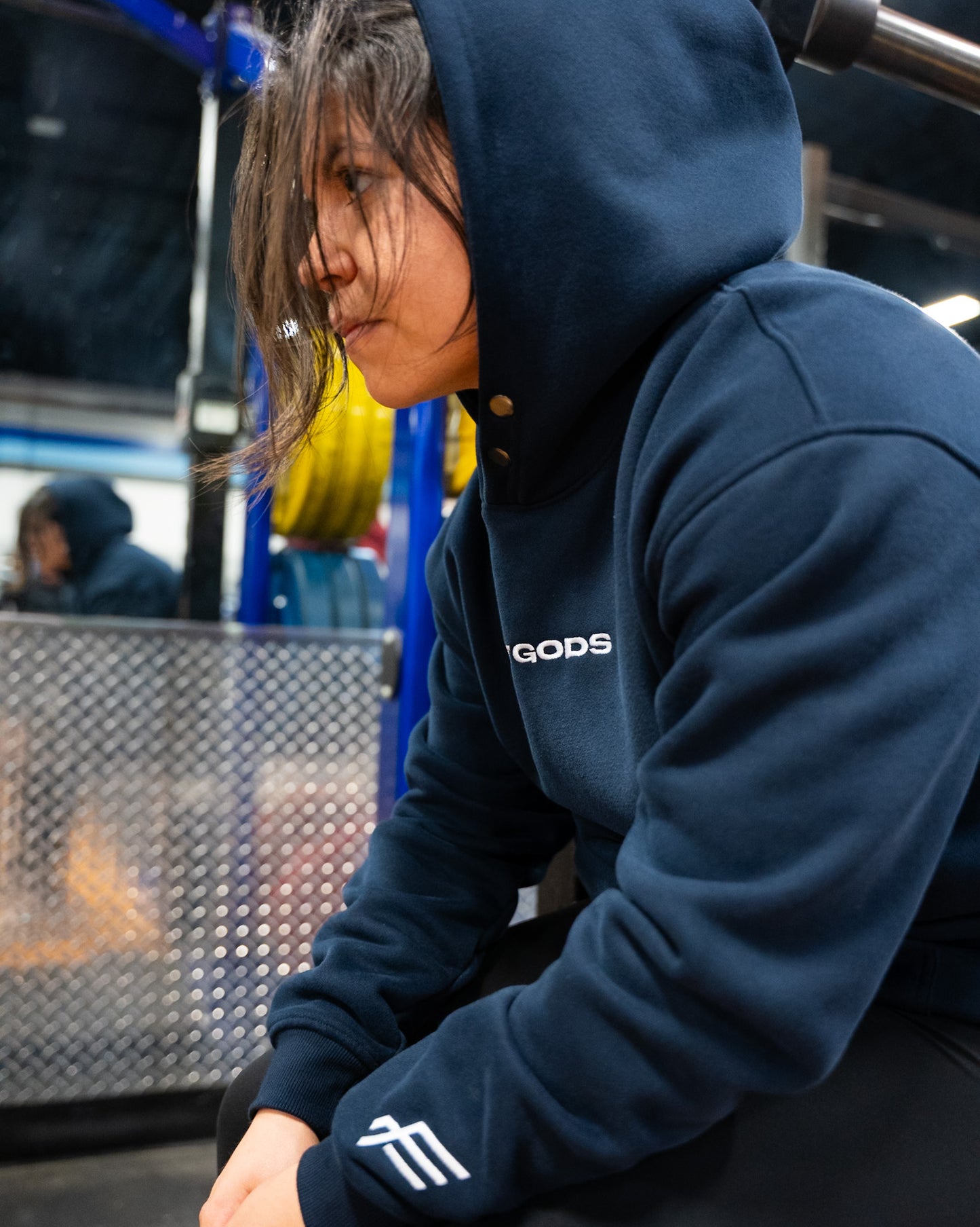 Unisex Winter Hoodie - Navy Blue