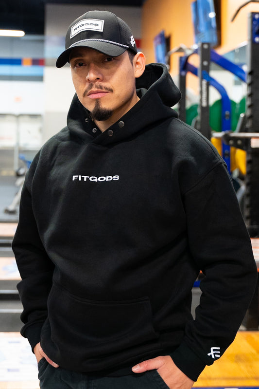 Unisex Winter Hoodie - Black