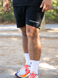 2-in-1 Training Liner Shorts - Black