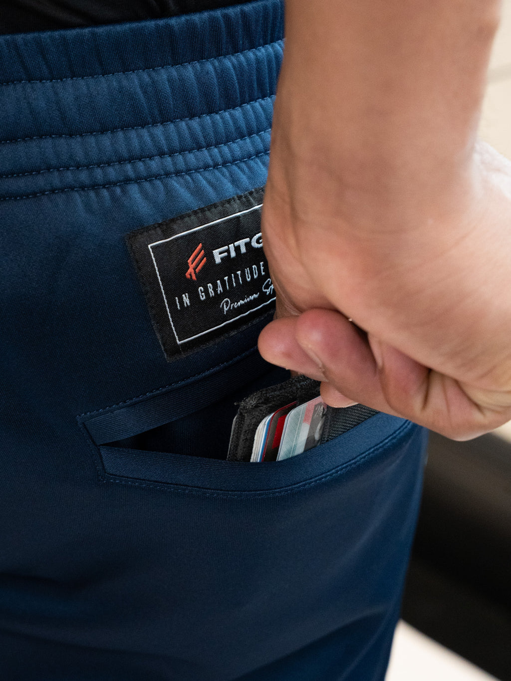 Men's Relaxed Sweatpants - Navy Blue