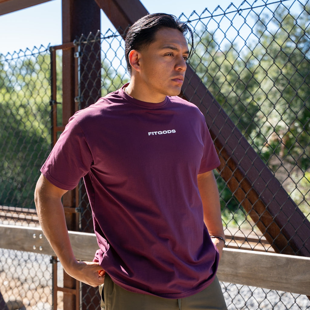 Unisex Oversized - Maroon