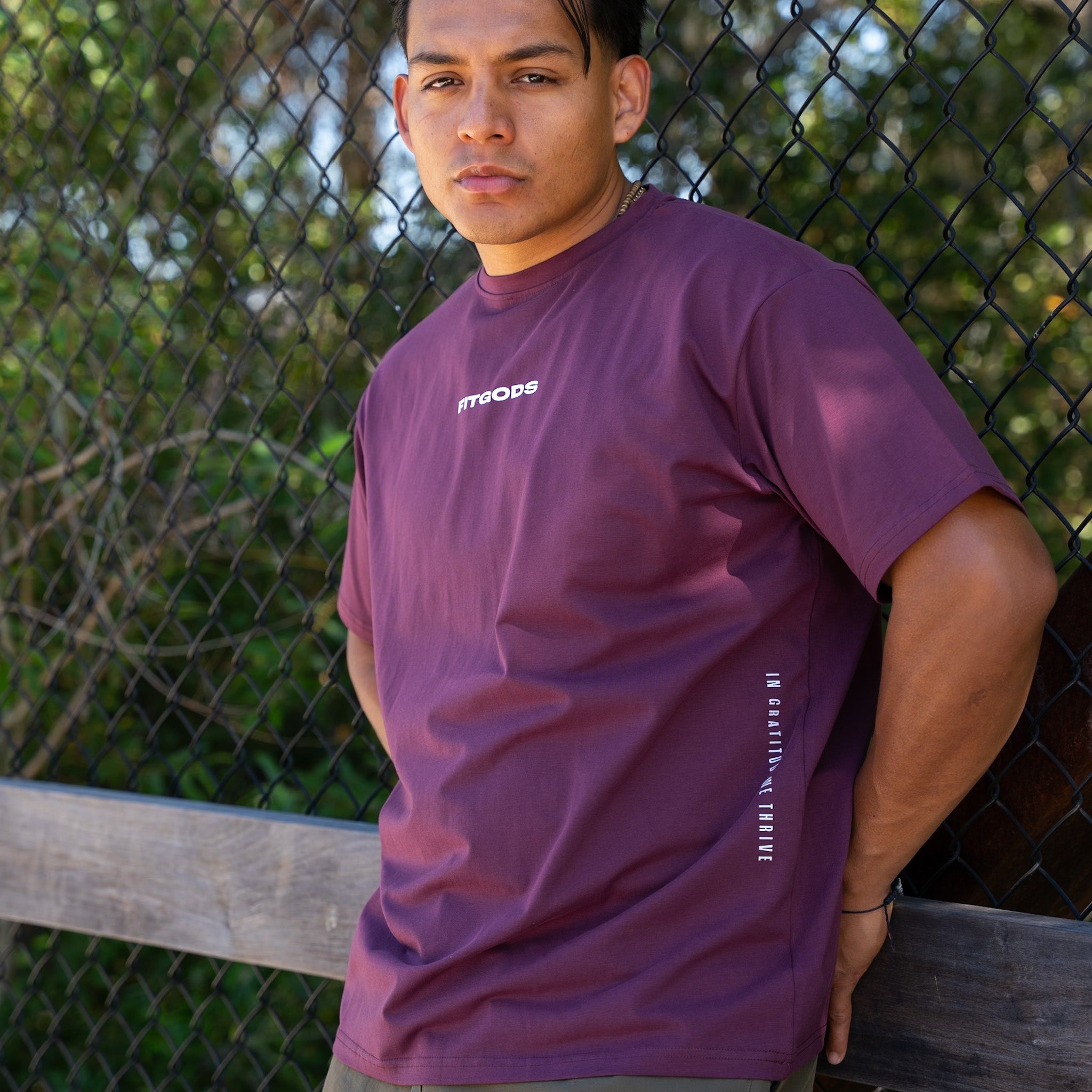 Unisex Oversized - Maroon