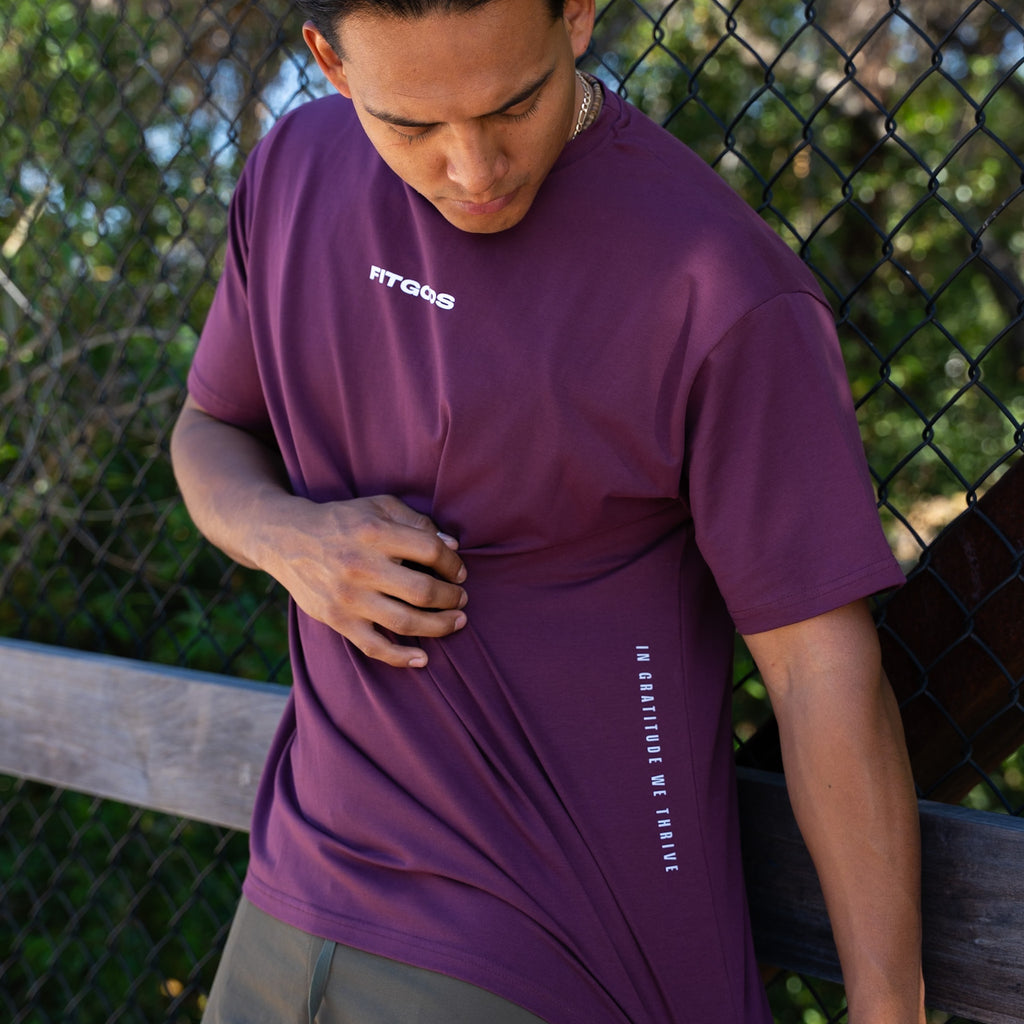 Unisex Oversized - Maroon