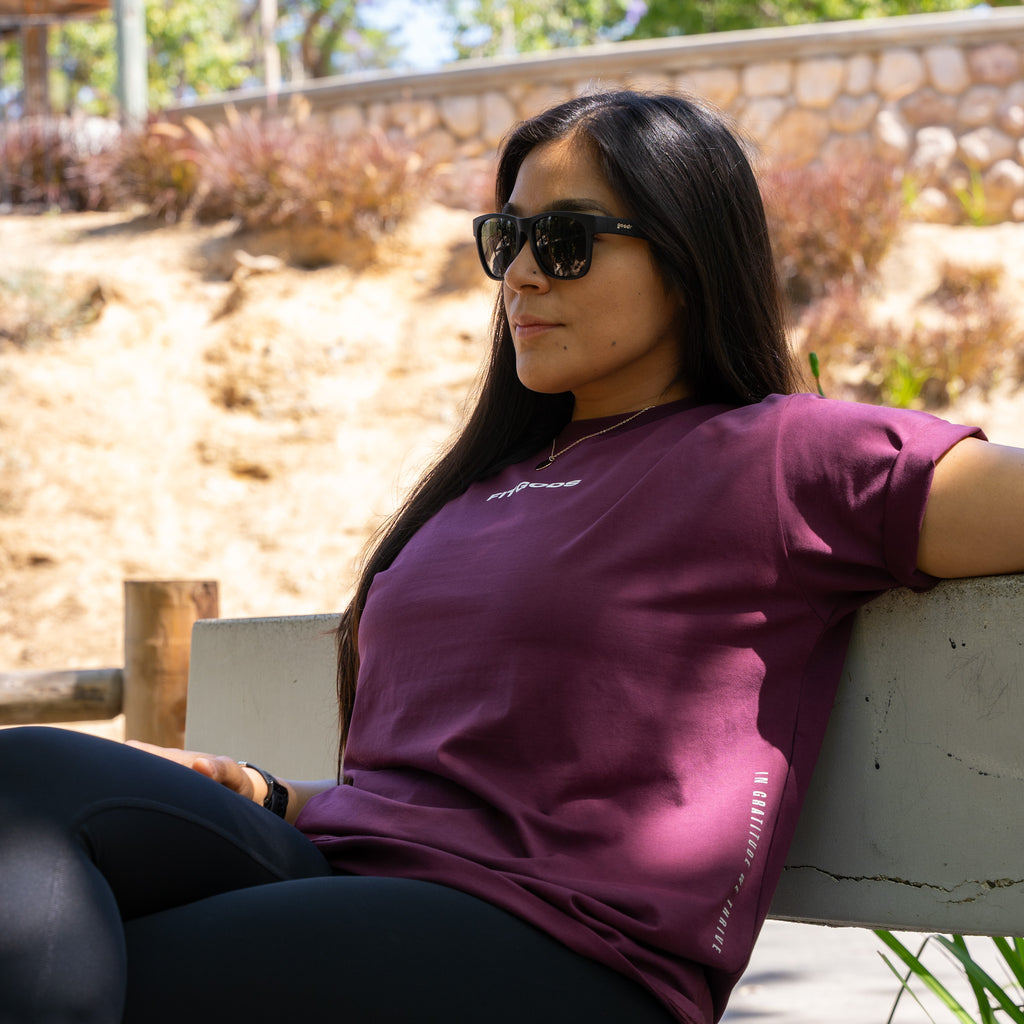 Unisex Oversized - Maroon