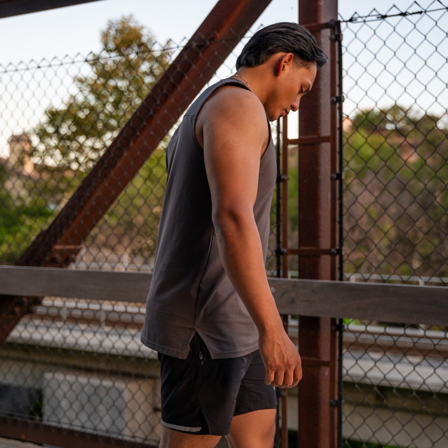 Cutoff Tank - Iron Gray