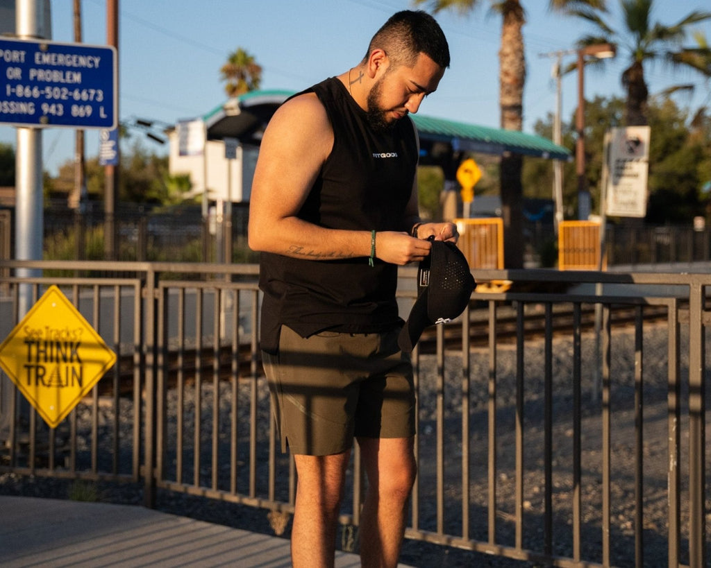 Everyday Active Shorts - Military Green