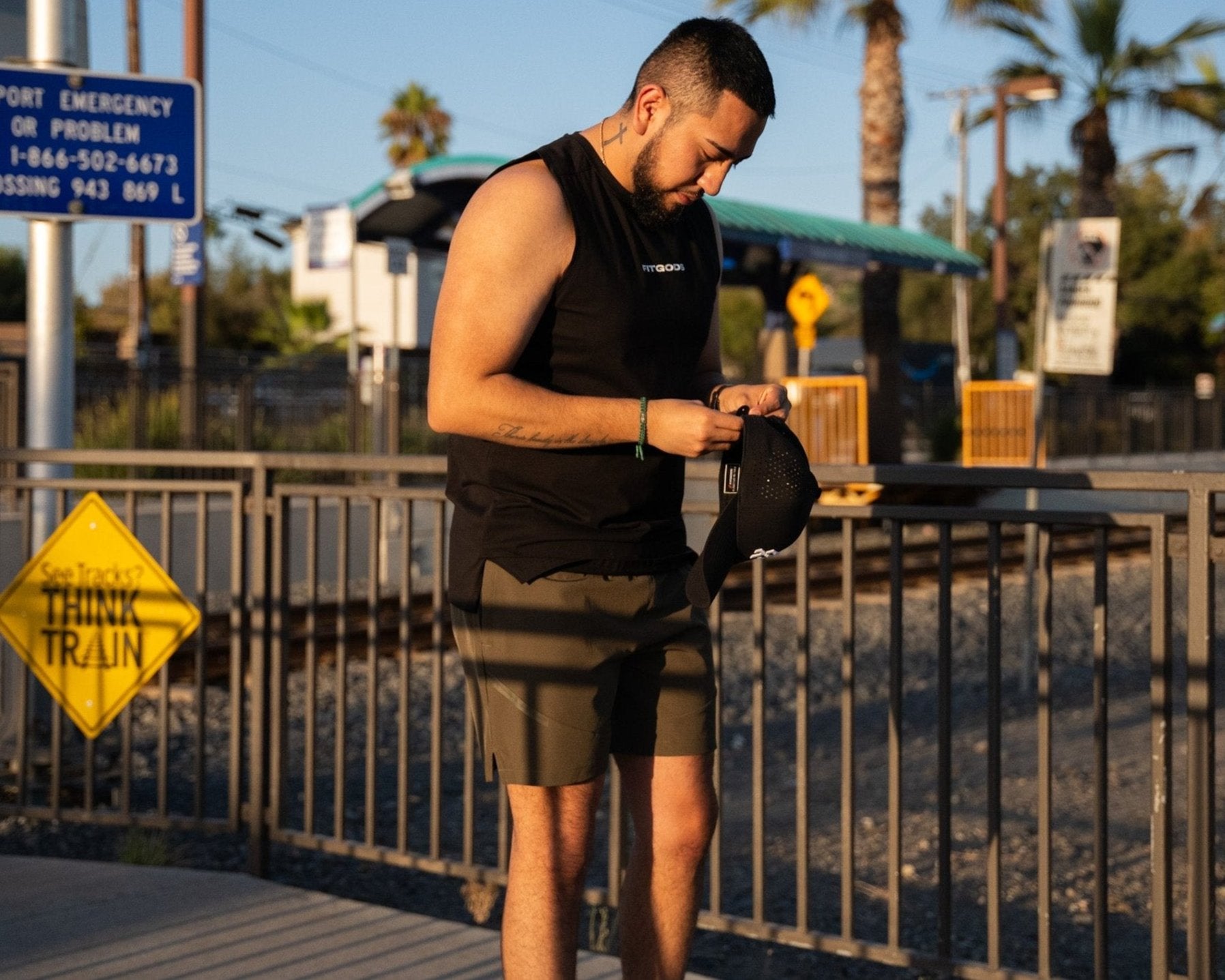 Everyday Active Shorts - Military Green