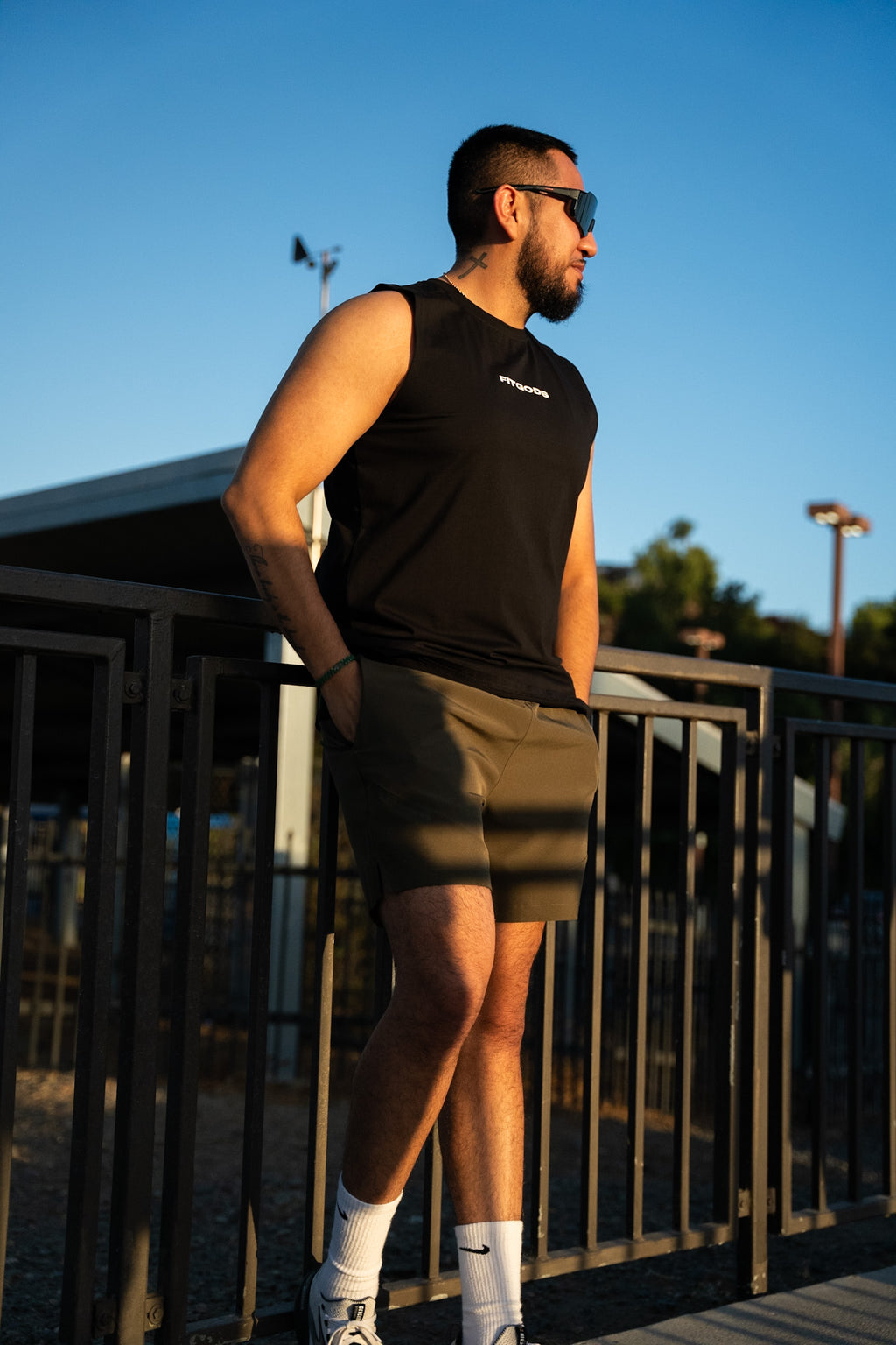 Everyday Active Shorts - Military Green