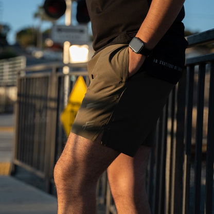 Everyday Active Shorts - Military Green