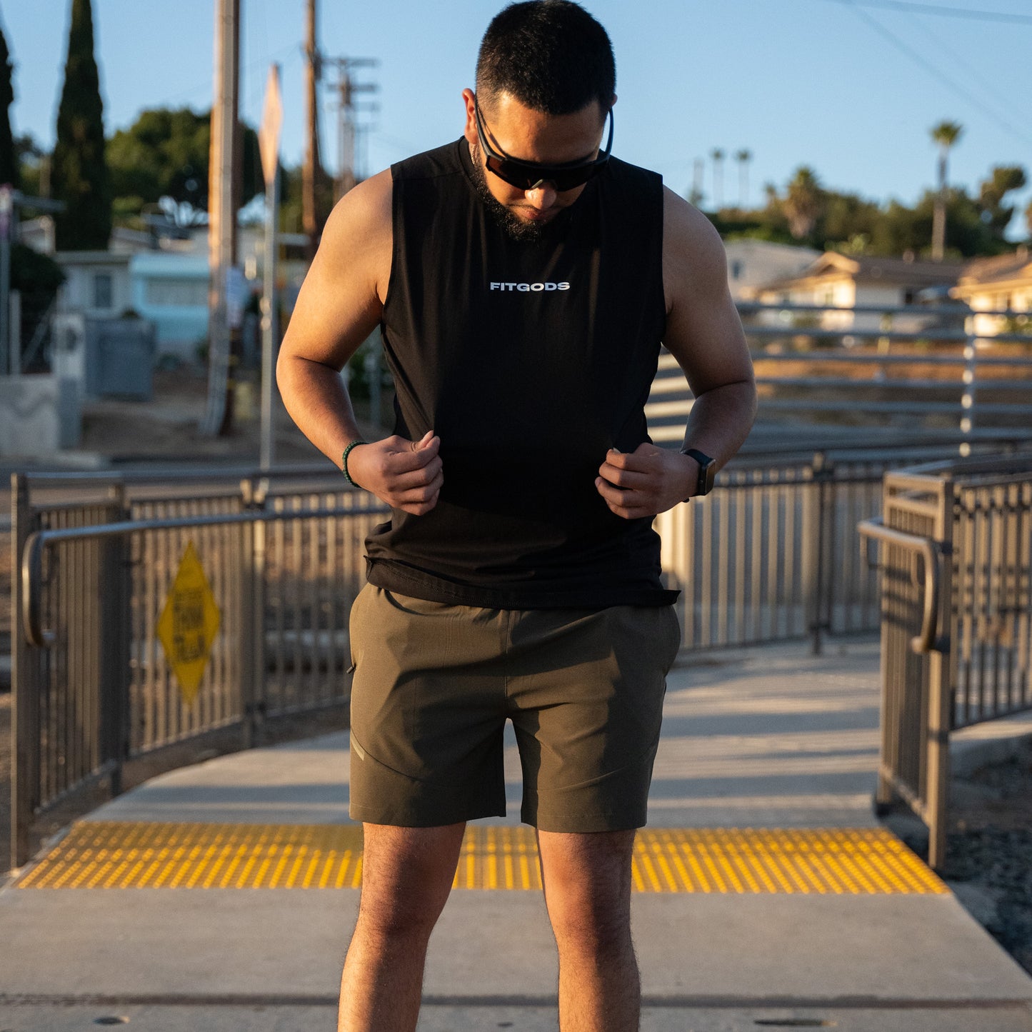 Everyday Active Shorts - Military Green