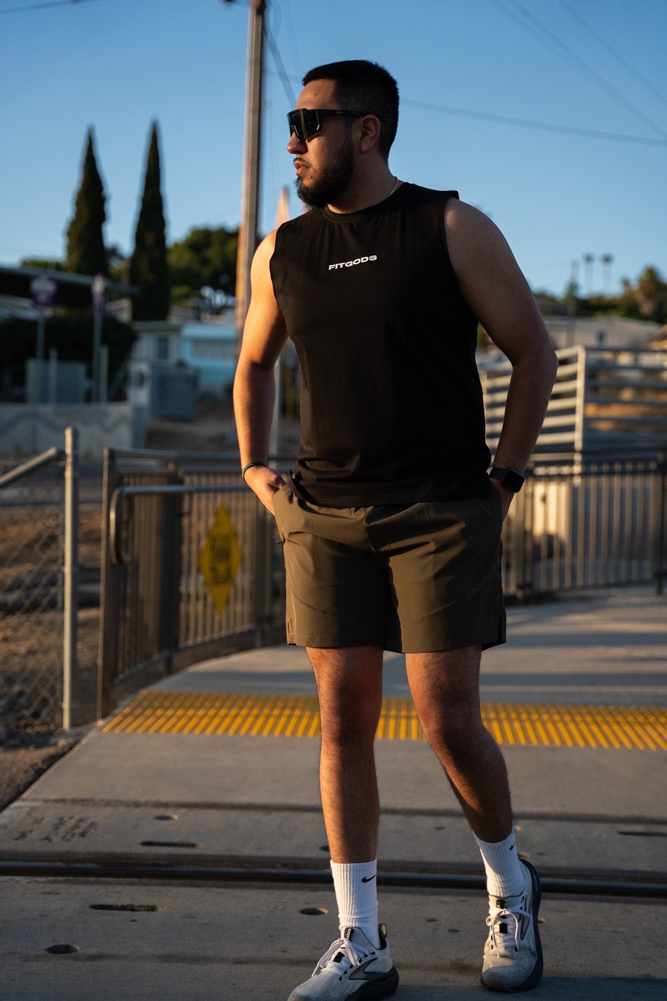 Everyday Active Shorts - Military Green