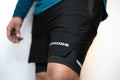 Shorts deportivos con forro - Negro