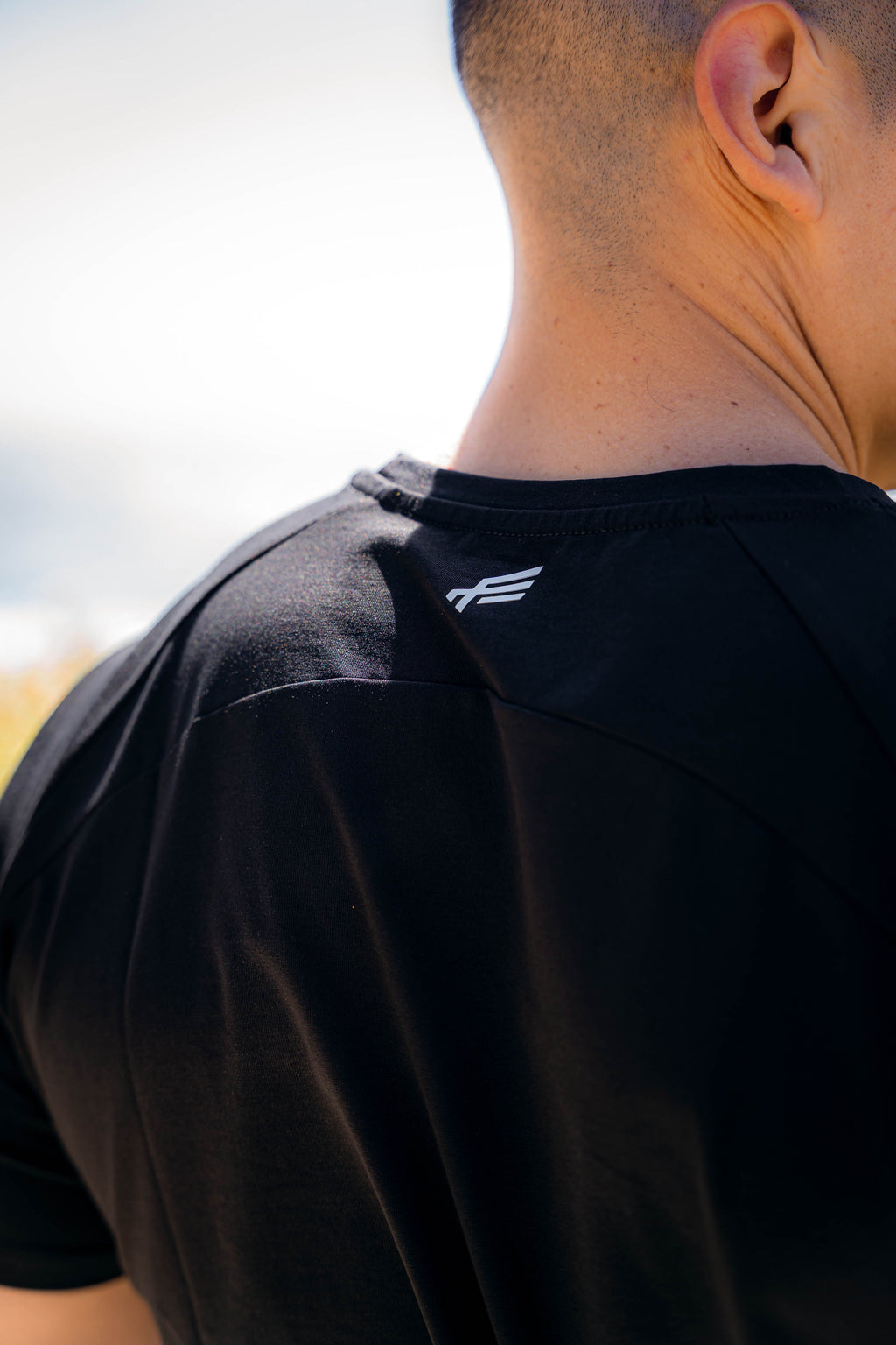 Camiseta ajustada Performance - Negro