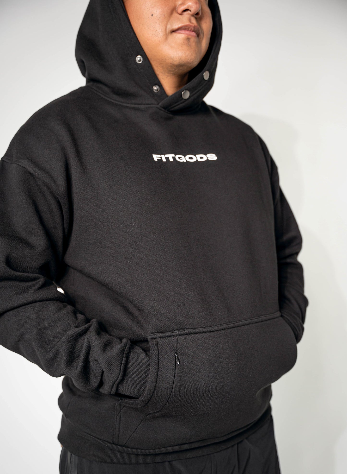 Premium Relaxed Hoodie - Black