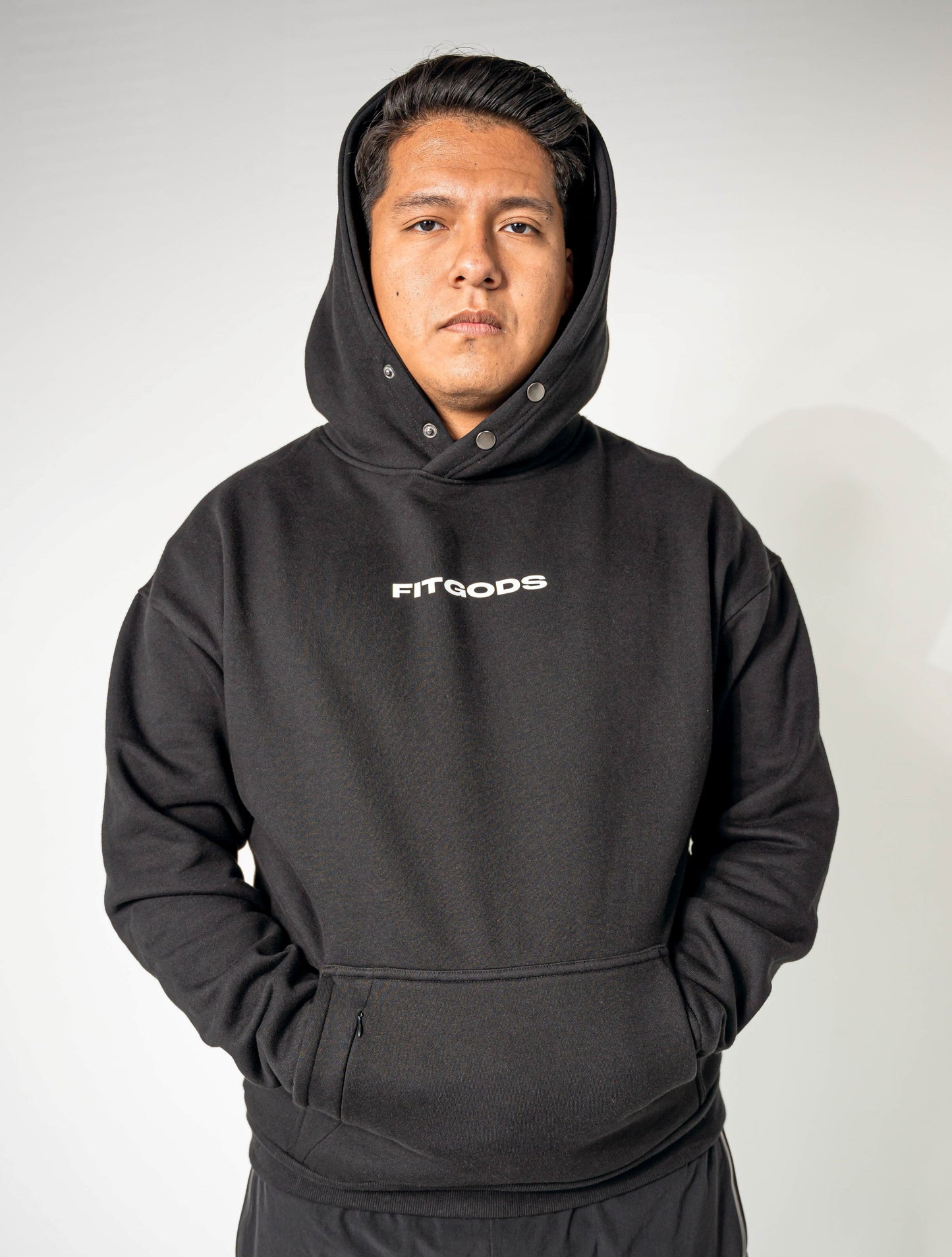 Premium Relaxed Hoodie - Black