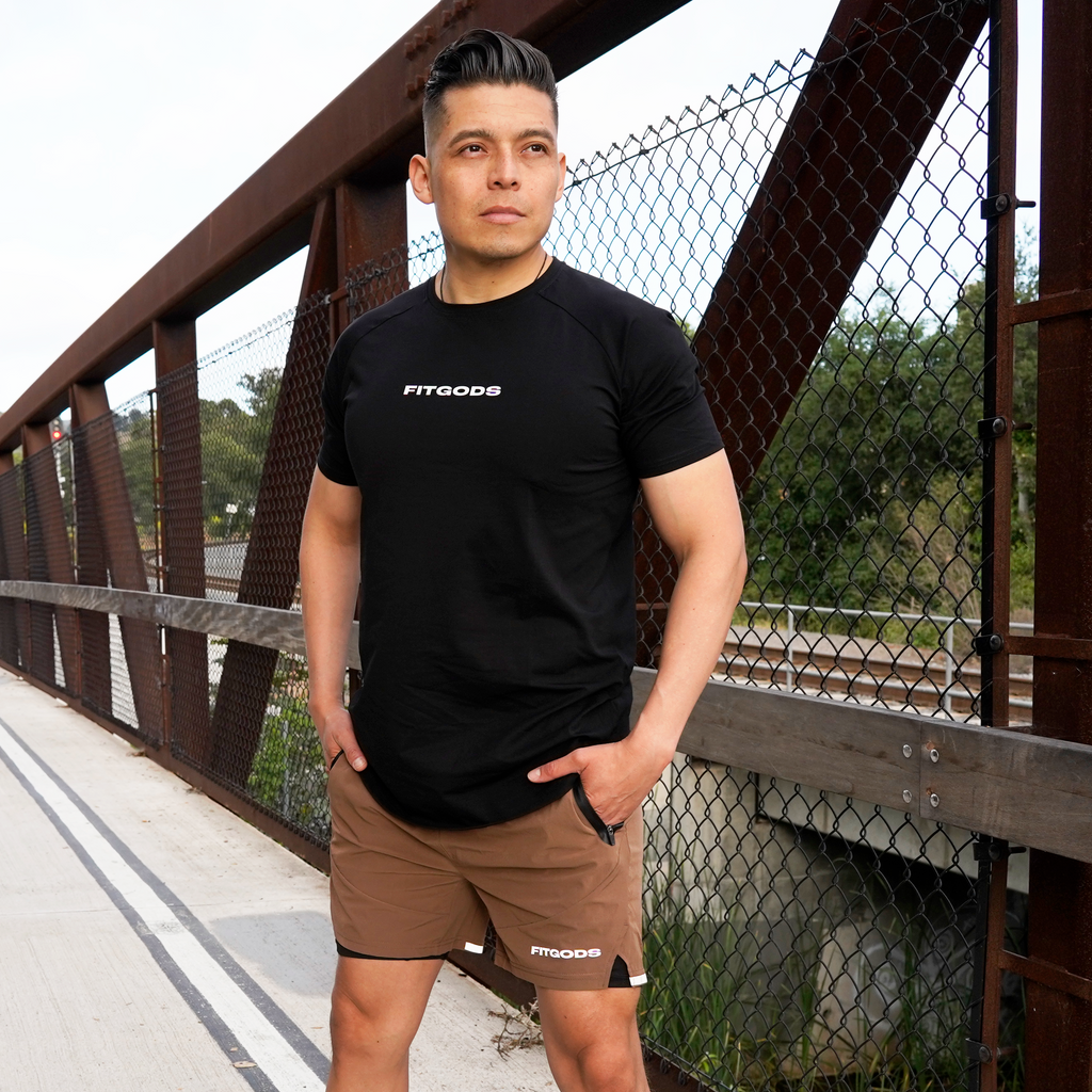 Liner Training Shorts - Brown