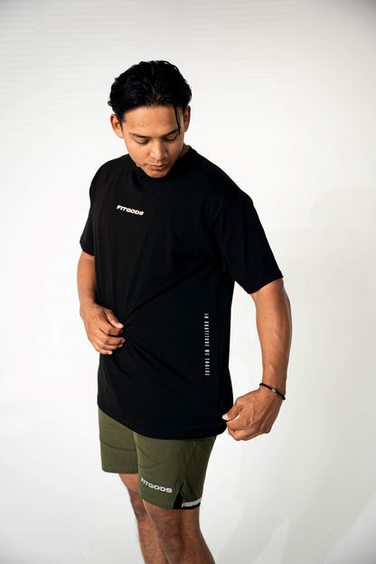 Premium Oversized Tee - Black