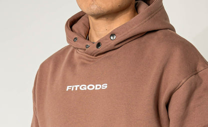 Premium Relaxed Hoodie - Brown