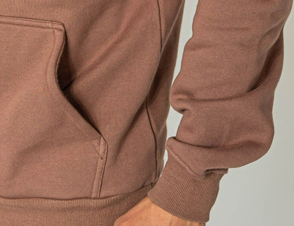 Premium Relaxed Hoodie - Brown