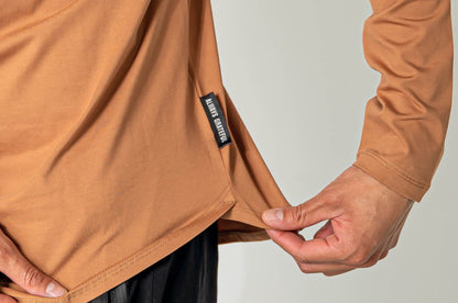 ALWAYS GRATEFUL Performance Long Sleeve - Copper Brown