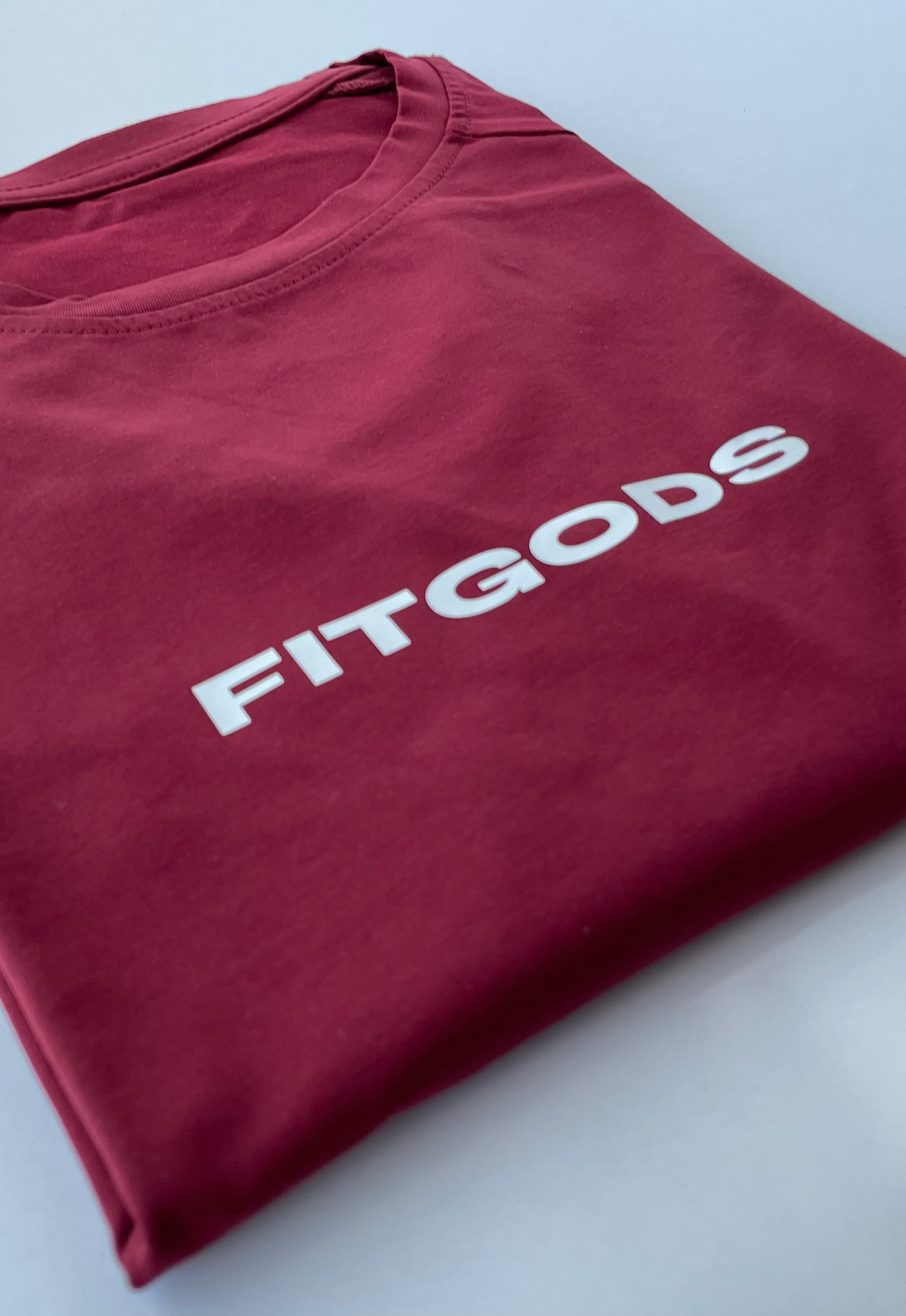 Performance Fitted Tee - Wine