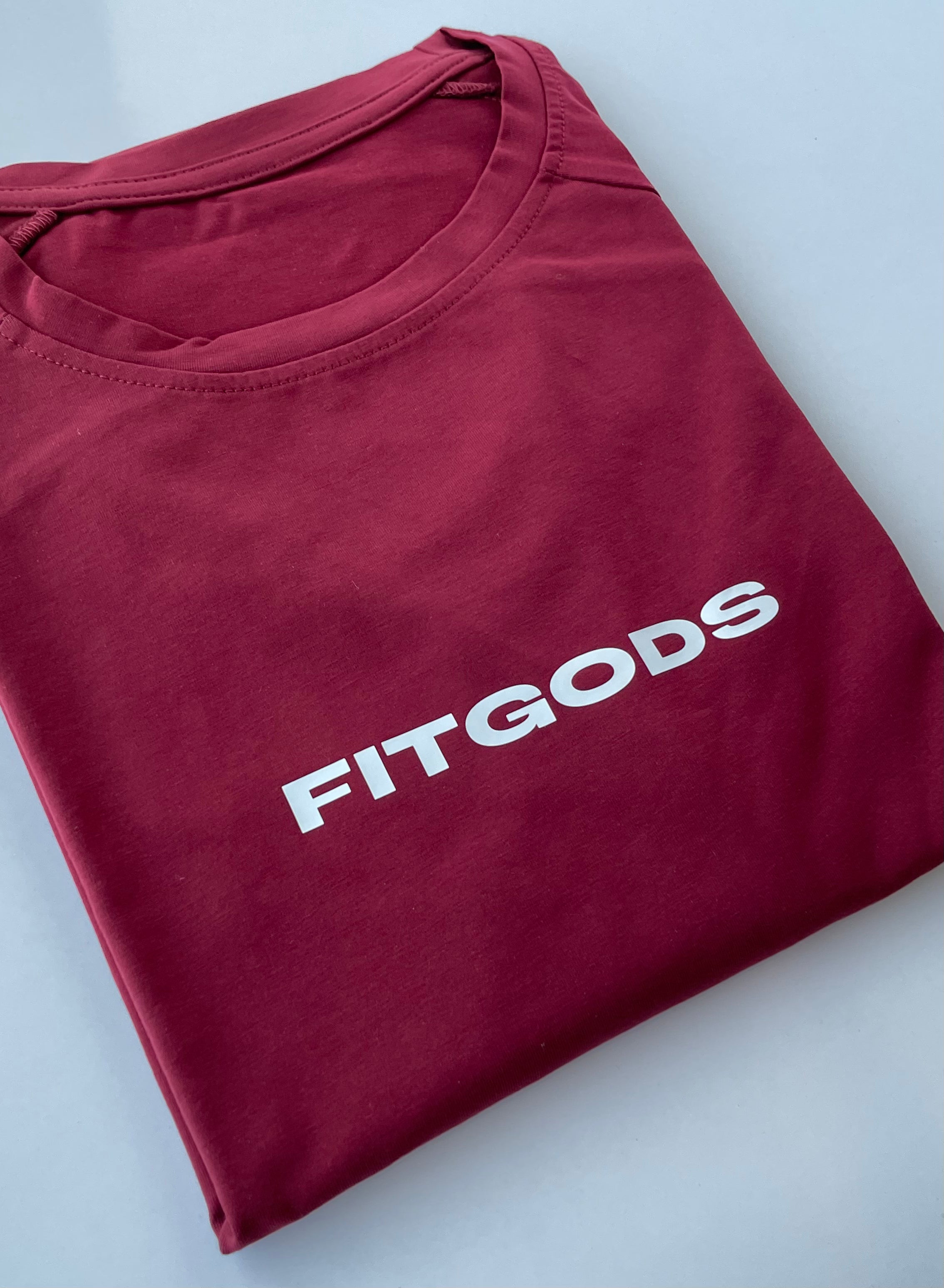 Performance Fitted Tee - Wine