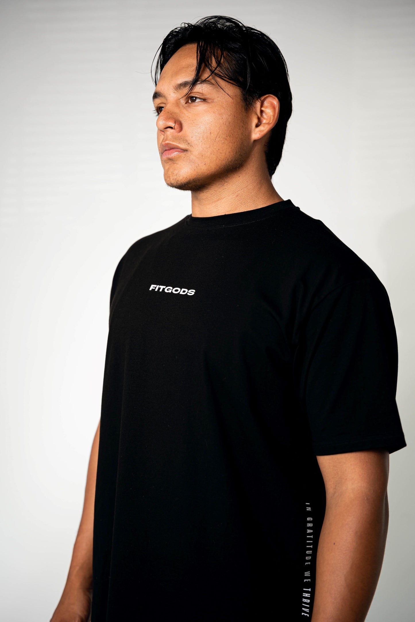 Premium Oversized Tee - Black