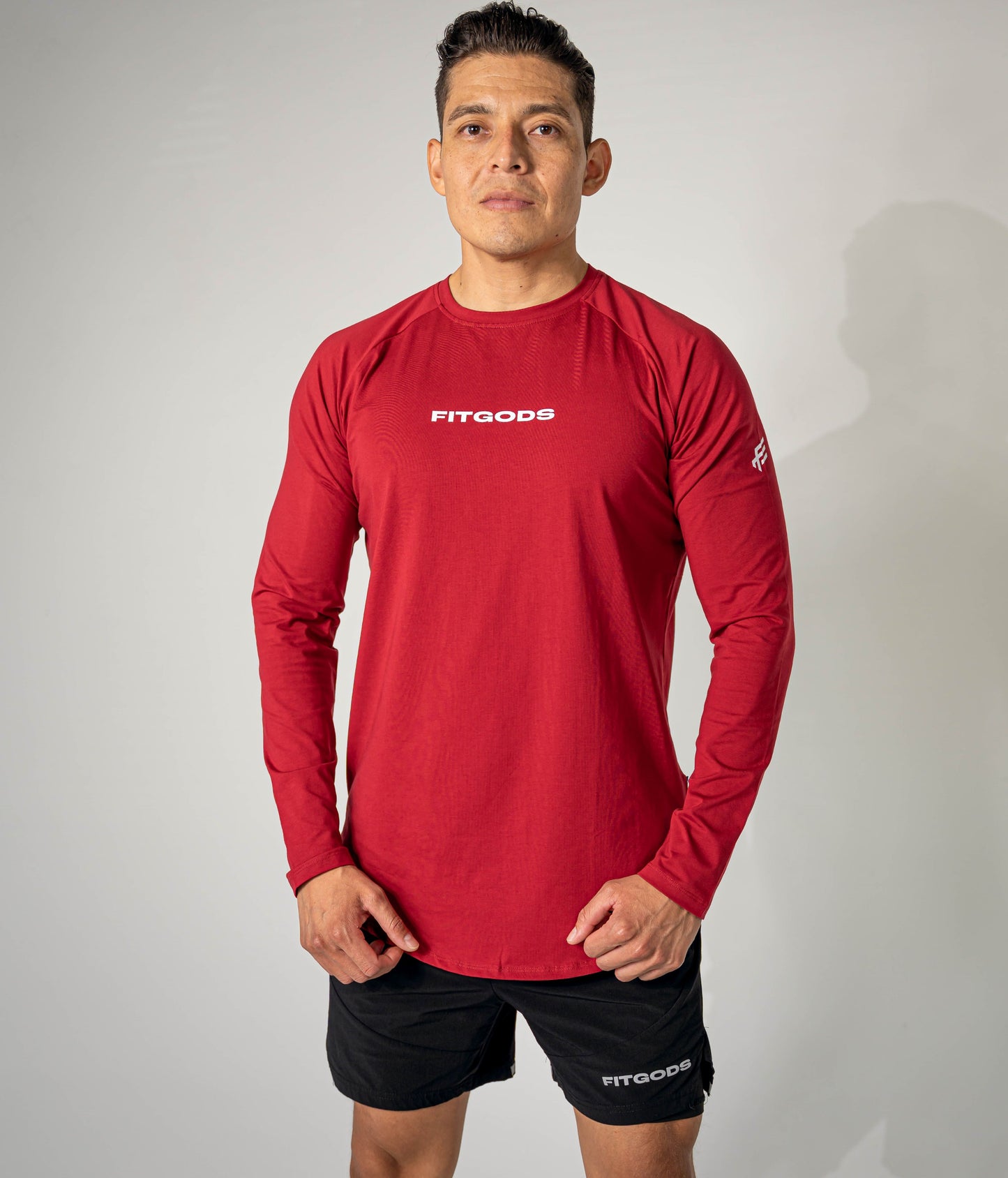 ALWAYS GRATEFUL Performance Long Sleeve - Red