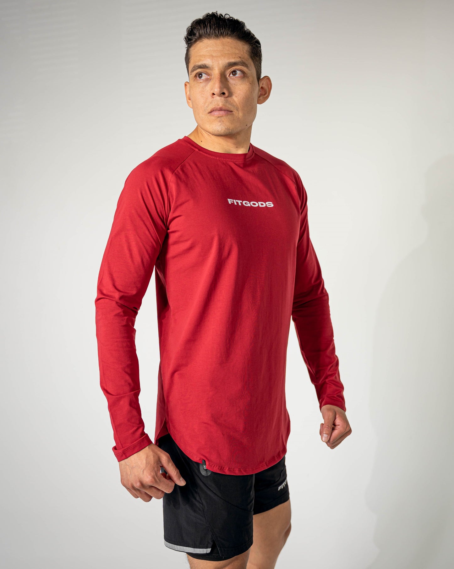 ALWAYS GRATEFUL Performance Long Sleeve - Red