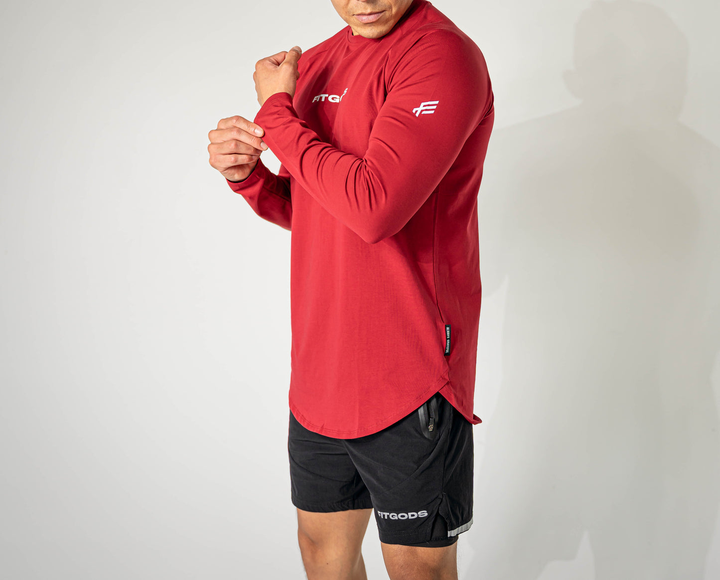 ALWAYS GRATEFUL Performance Long Sleeve - Red