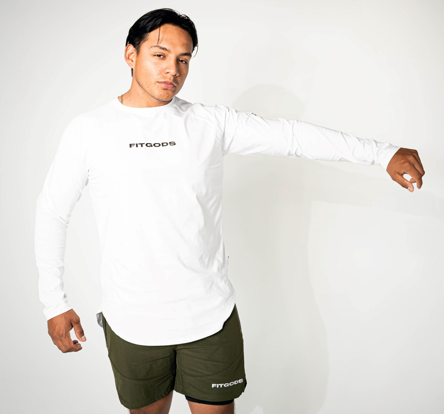 ALWAYS GRATEFUL Performance Long Sleeve - White